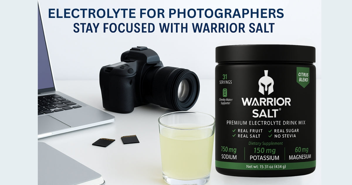 Electrolytes for Photographers: Stay Sharp on Every Shoot