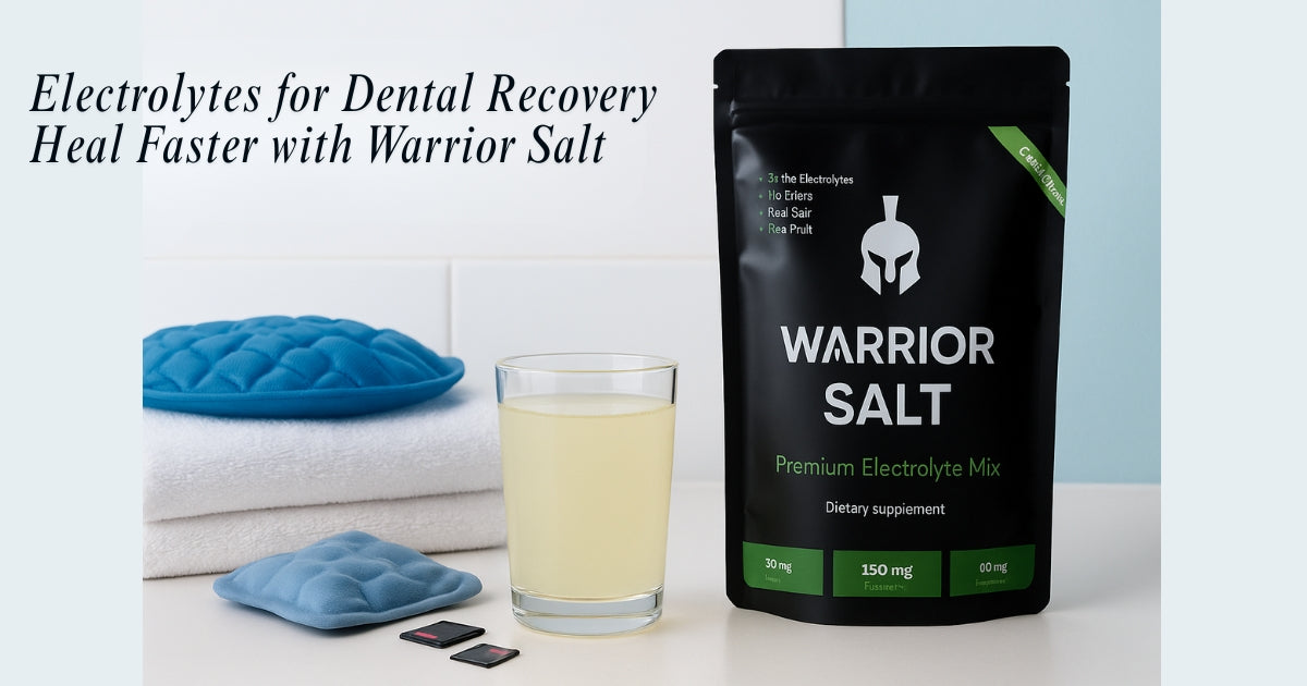 Electrolytes for Dental Recovery: Heal Stronger and Faster