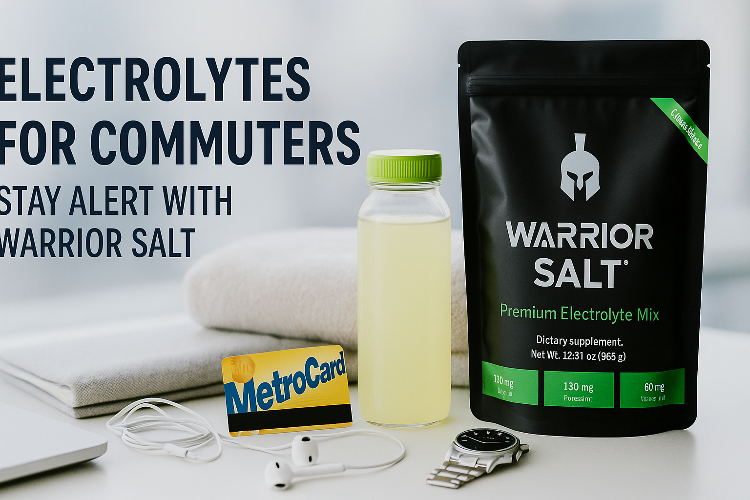 Electrolytes for Commuters: Stay Sharp on Every Trip