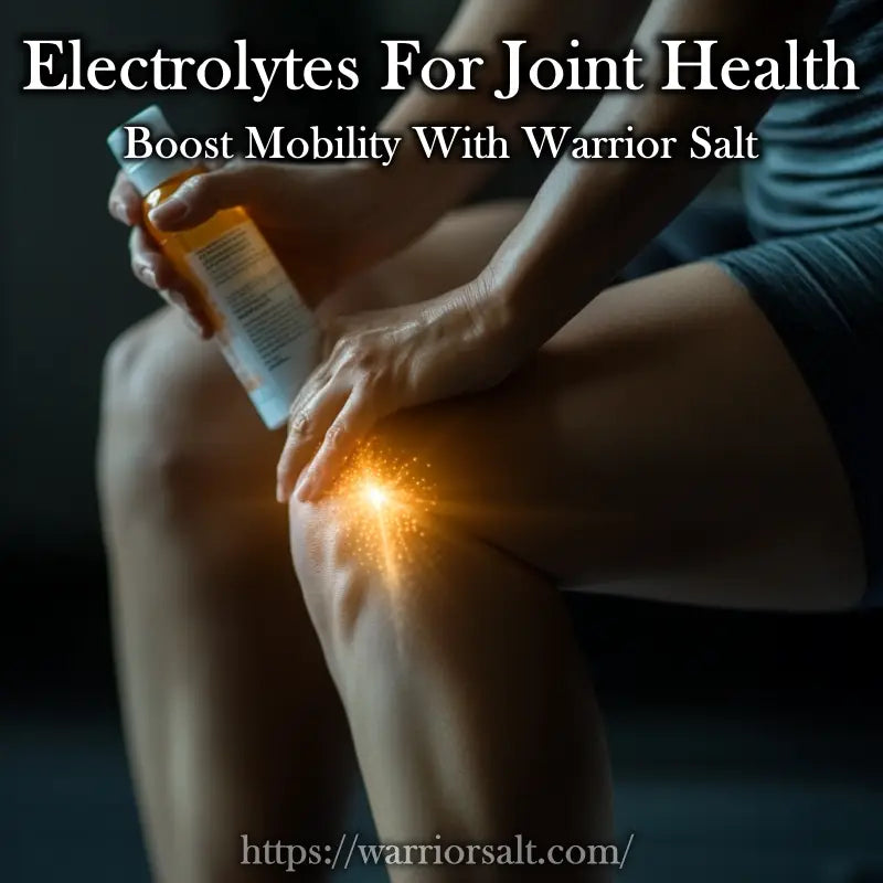 Electrolytes For Joint Health: Keep Your Joints Moving Smoothly