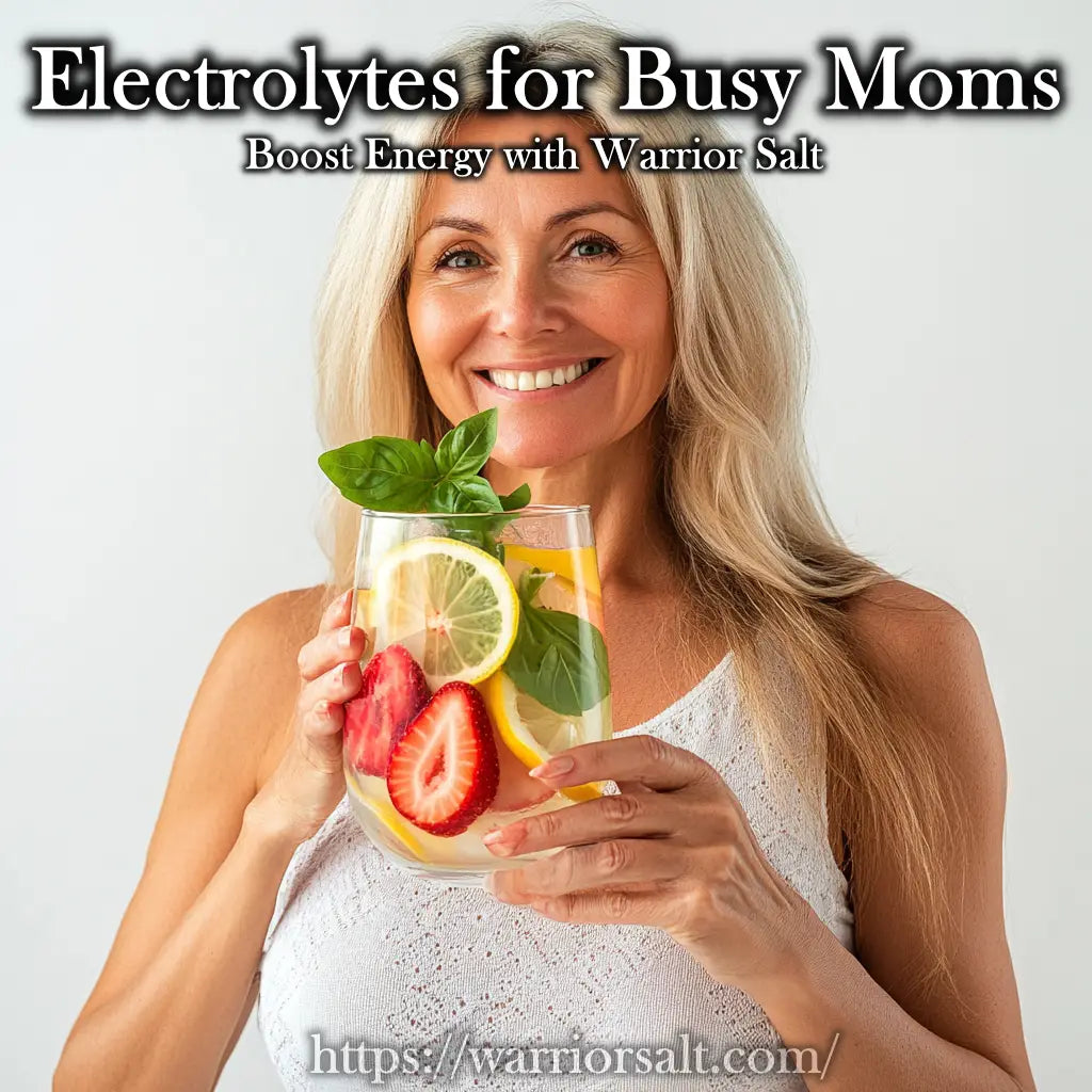Electrolytes for Busy Moms - Your Energy Boost in the Chaos