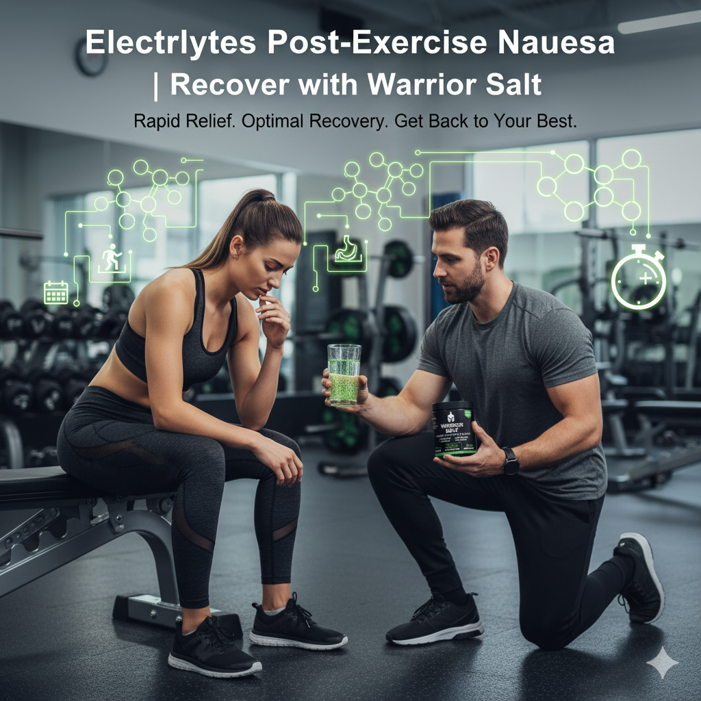 Electrolytes Post-Exercise Nausea: Bounce Back Stronger