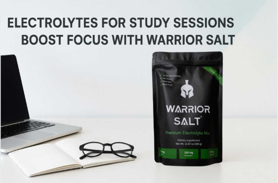 Electrolytes for Study Sessions: Stay Focused and Energized