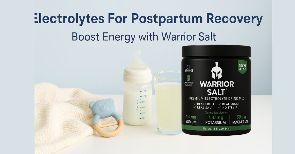 Electrolytes for Postpartum Recovery
