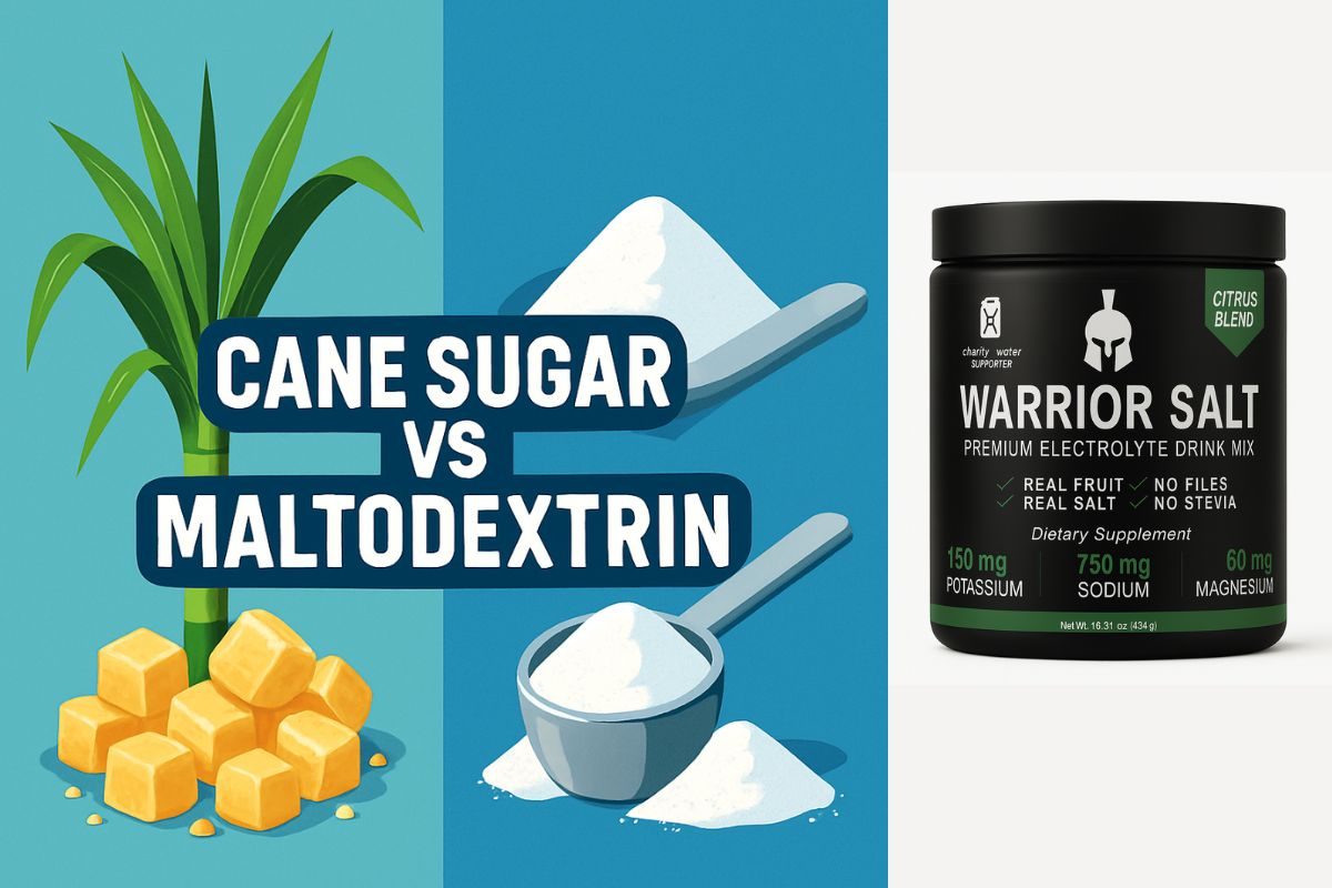 Cane Sugar vs Maltodextrin