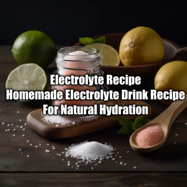 Electrolyte Recipe: The Essential Electrolyte Drink for Natural Hydration