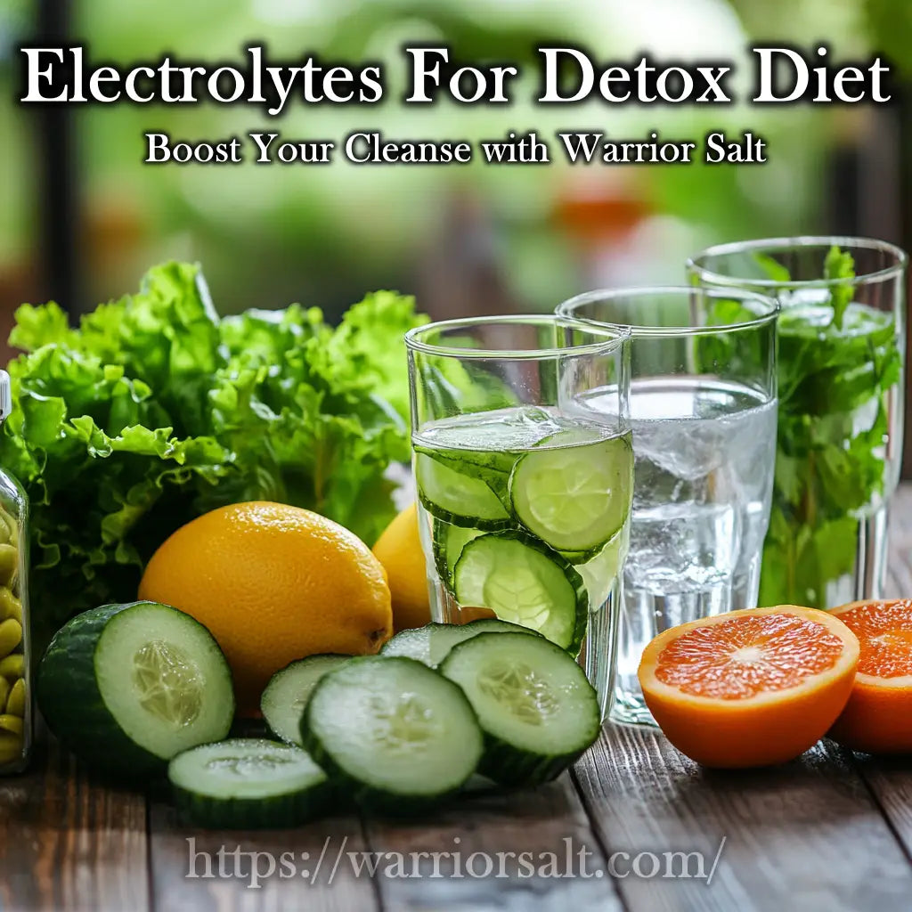 Electrolytes For Detox Diet - Power Your Cleanse With Energy & Hydration