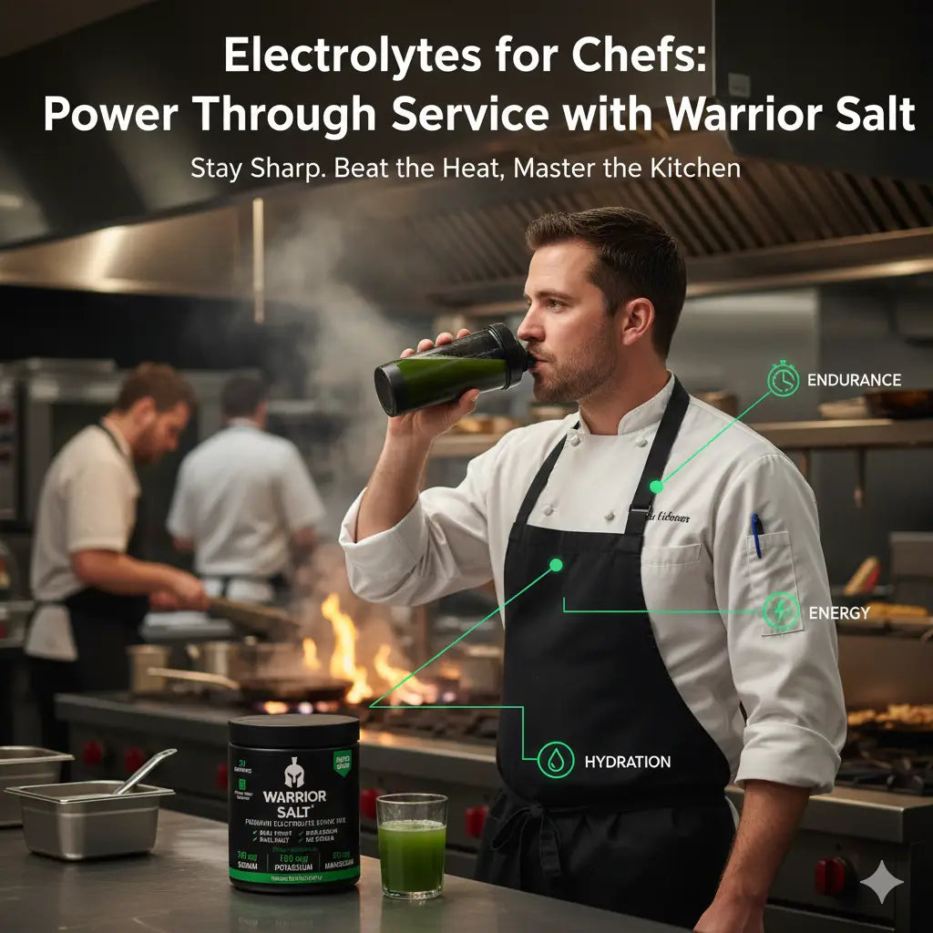 Electrolytes for Chefs: Power Through Service with Warrior Salt