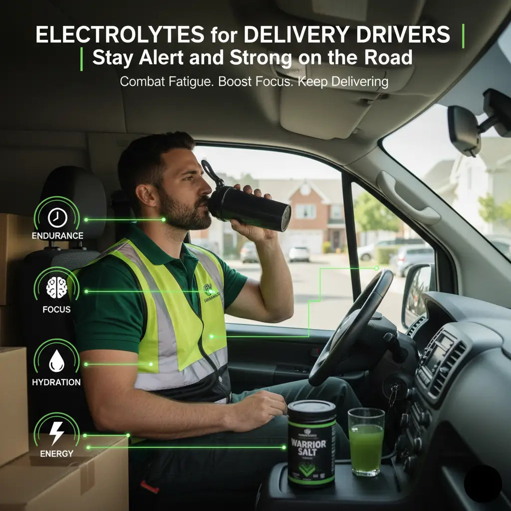 Electrolytes for Delivery Drivers: Power Through Every Route