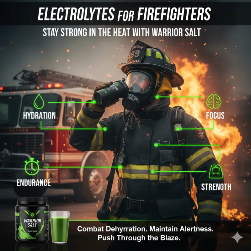 Electrolytes for Firefighters: Fight the Fire, Not the Fatigue