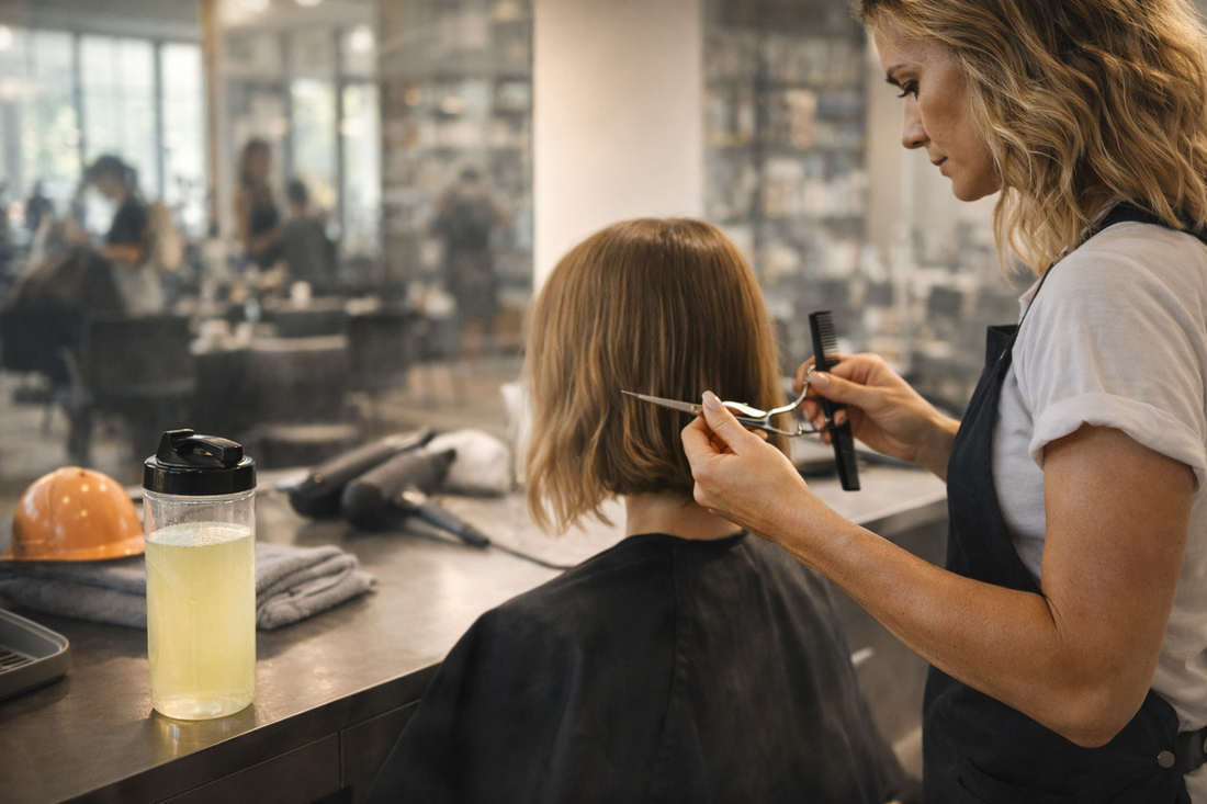 Electrolytes for Hairdressers Stay Energized All Day in the Salon with Warrior Salt