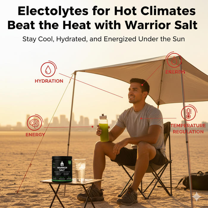 Electrolytes for Hot Climates | Beat the Heat with Warrior Salt