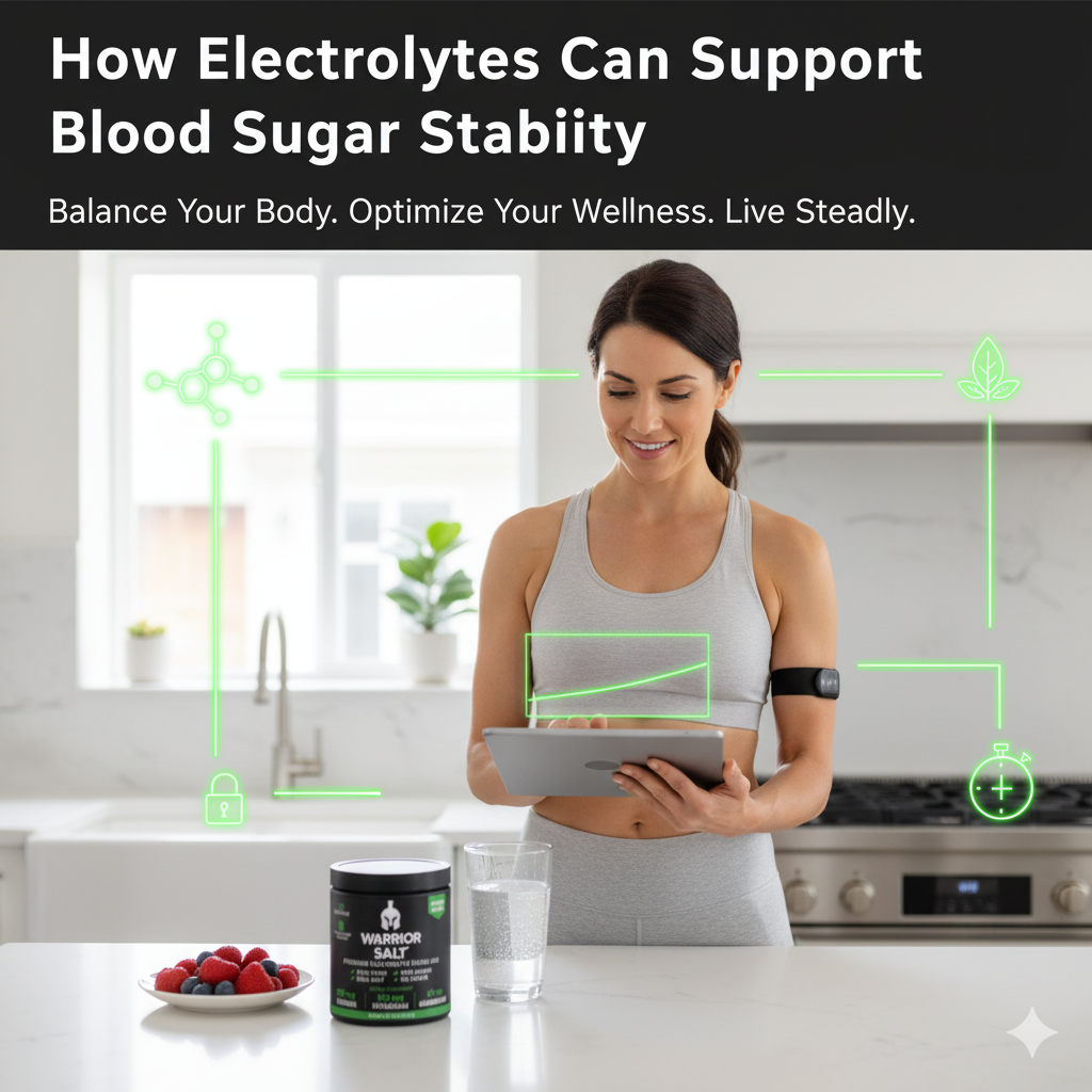 How Electrolytes Can Support Blood Sugar Stability