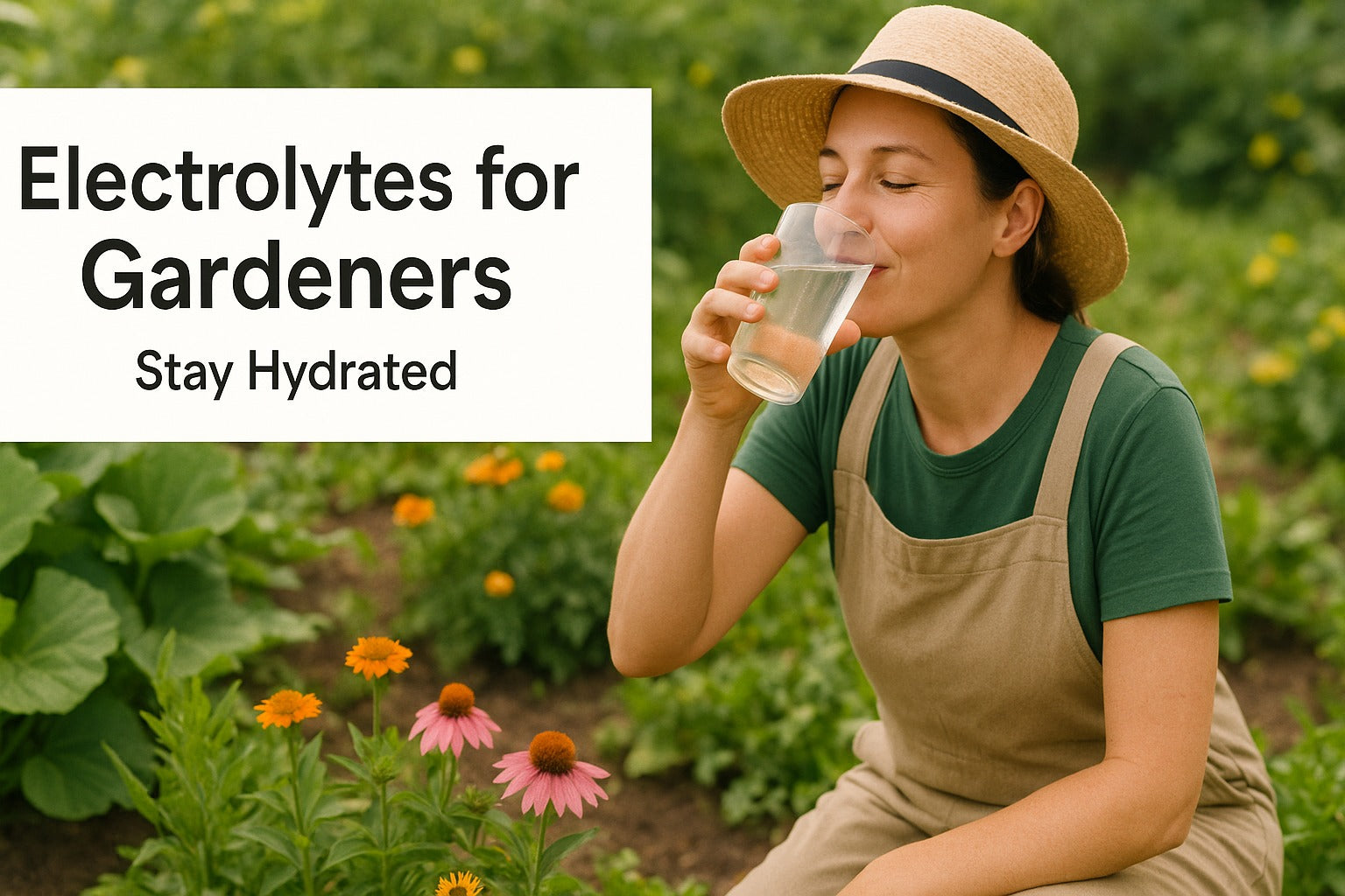 Electrolytes for Gardeners: Stay Strong in the Garden